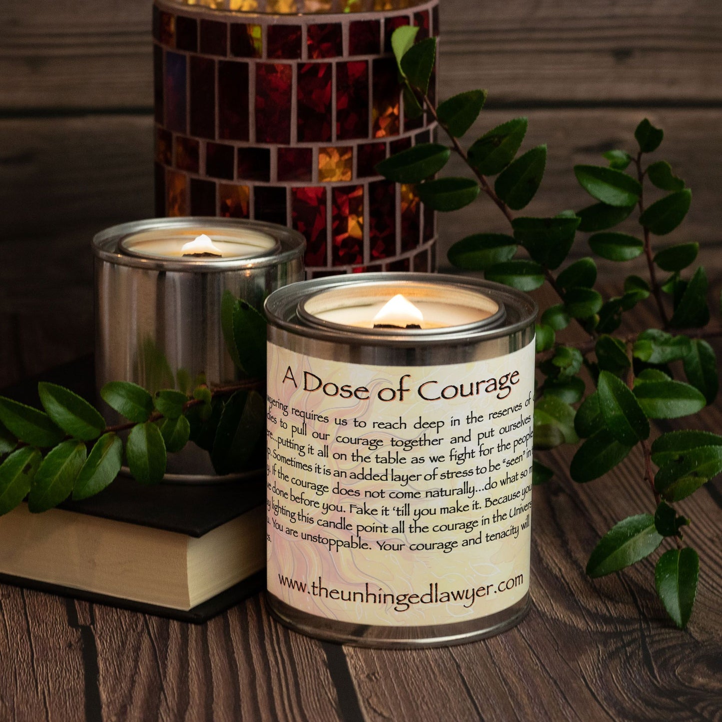 A Dose of Courage Candle