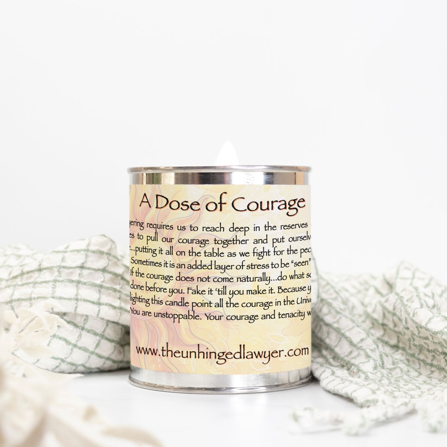 A Dose of Courage Candle