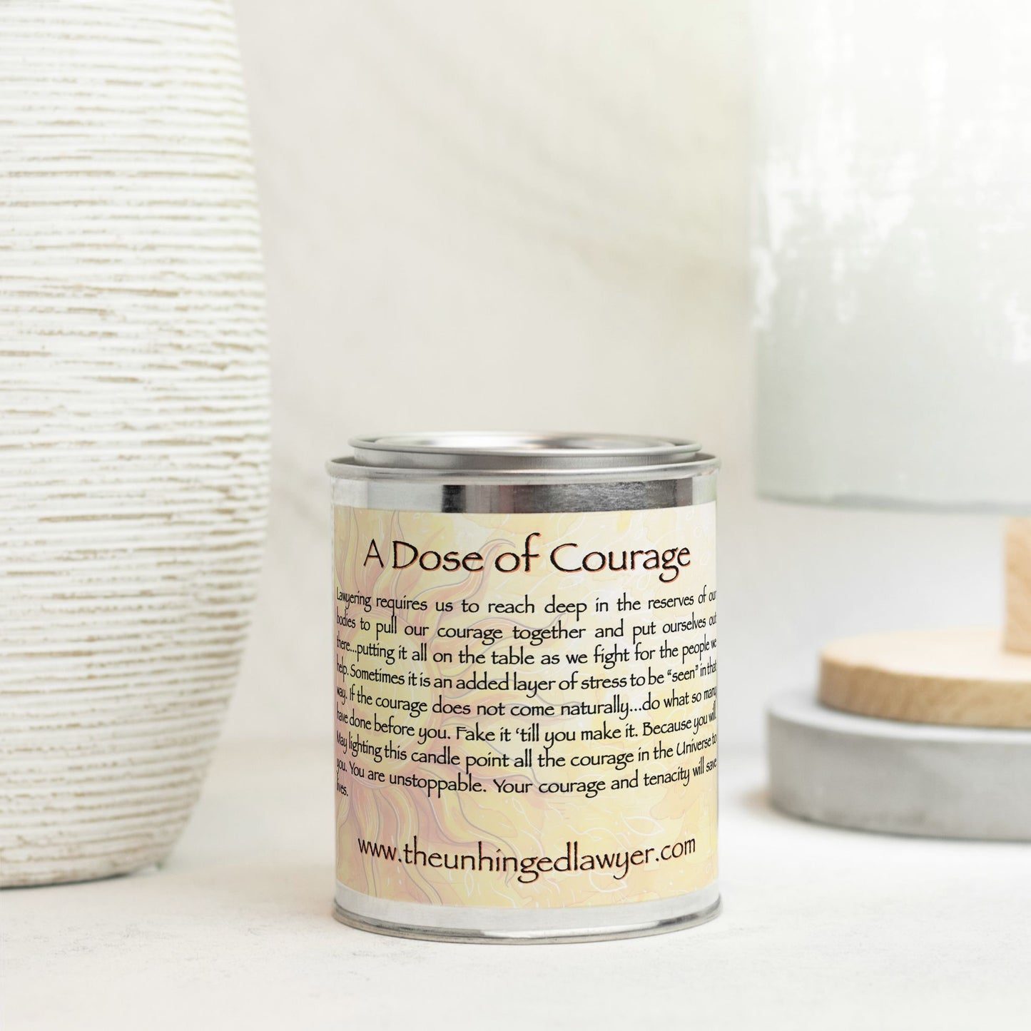 A Dose of Courage Candle