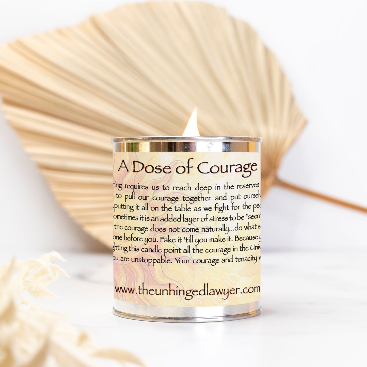 A Dose of Courage Candle