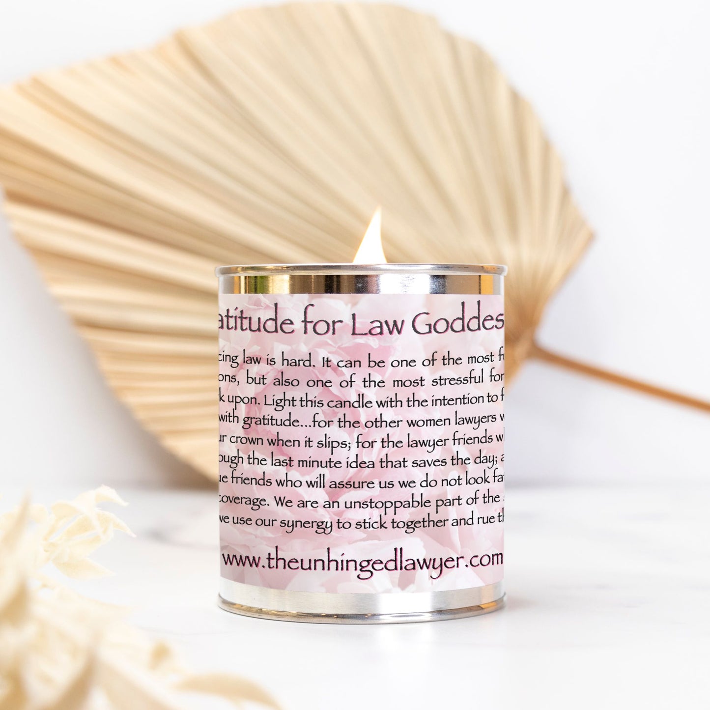 Gratitude for Law Goddesses Candle