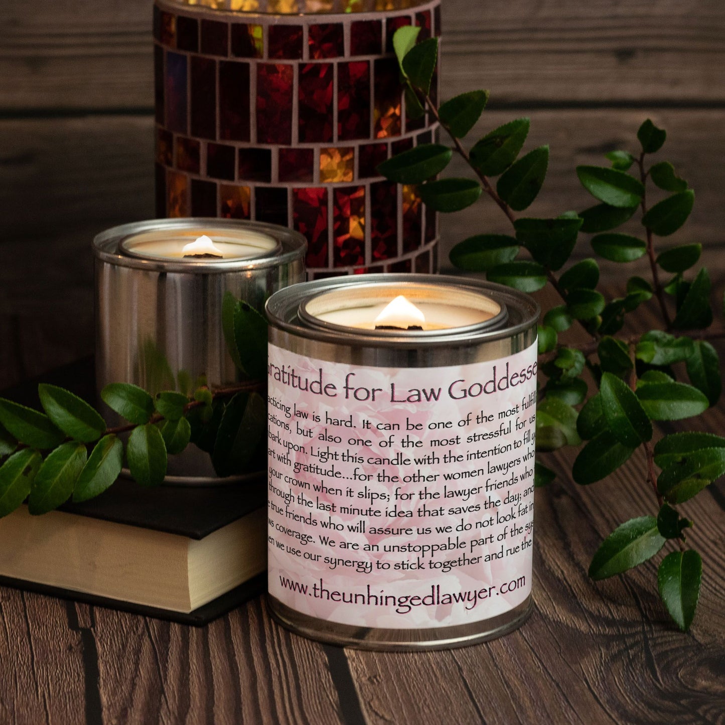 Gratitude for Law Goddesses Candle