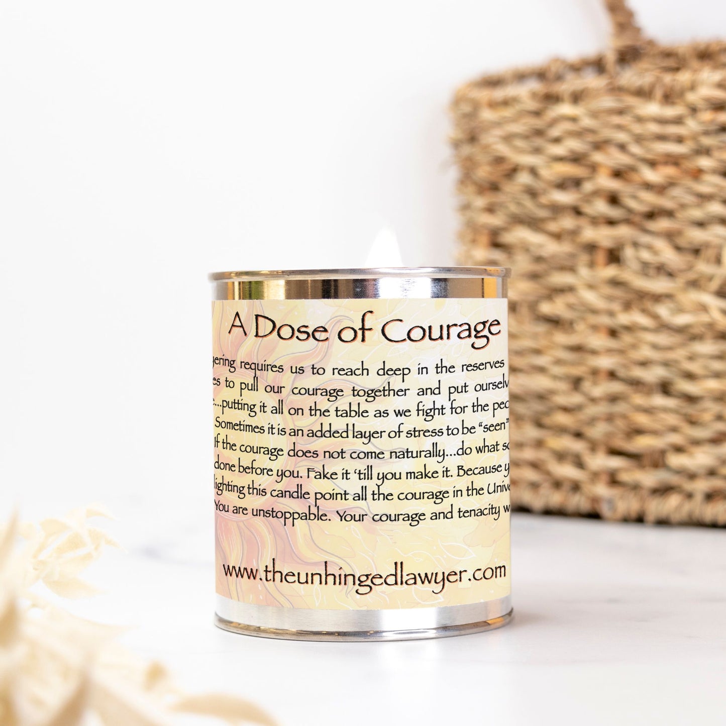 A Dose of Courage Candle